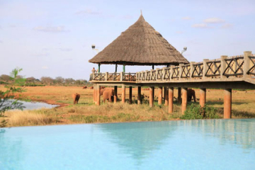 3 Days Tsavo East and Tsavo West Kenya Road Safari Package, Safari from Mombasa 